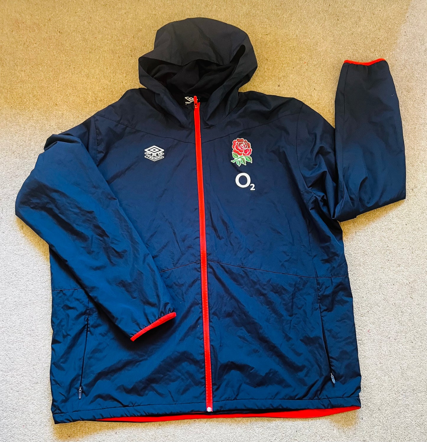 England Waterproof training jacket