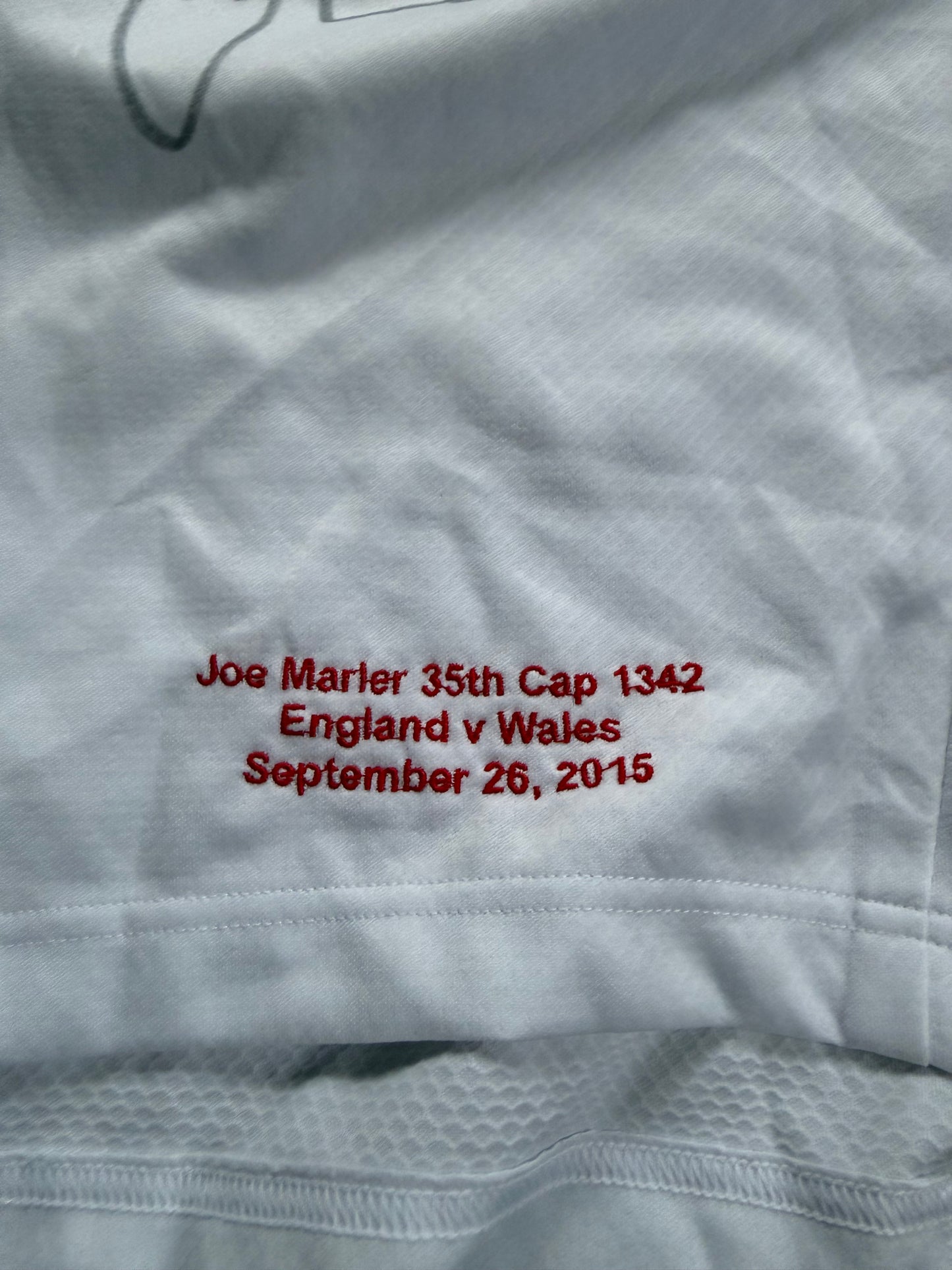 England World Cup Game Shirt