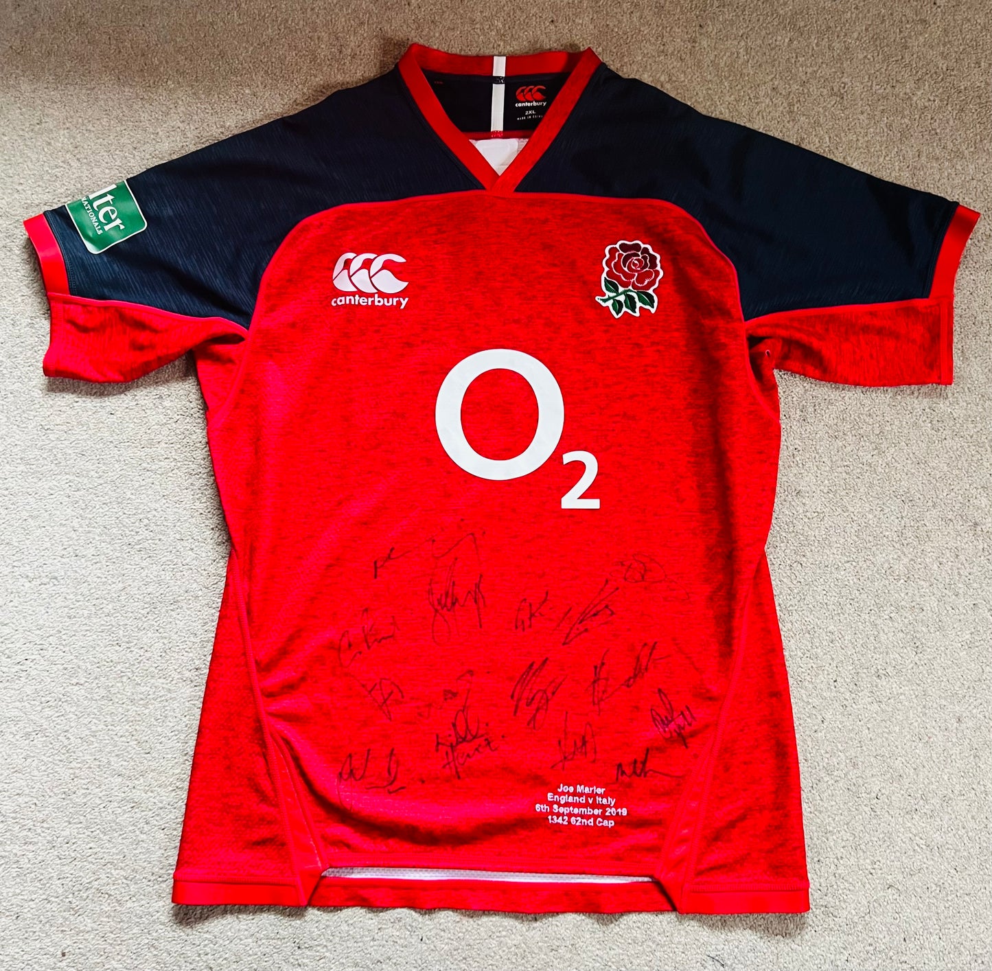 England Warm up Shirt