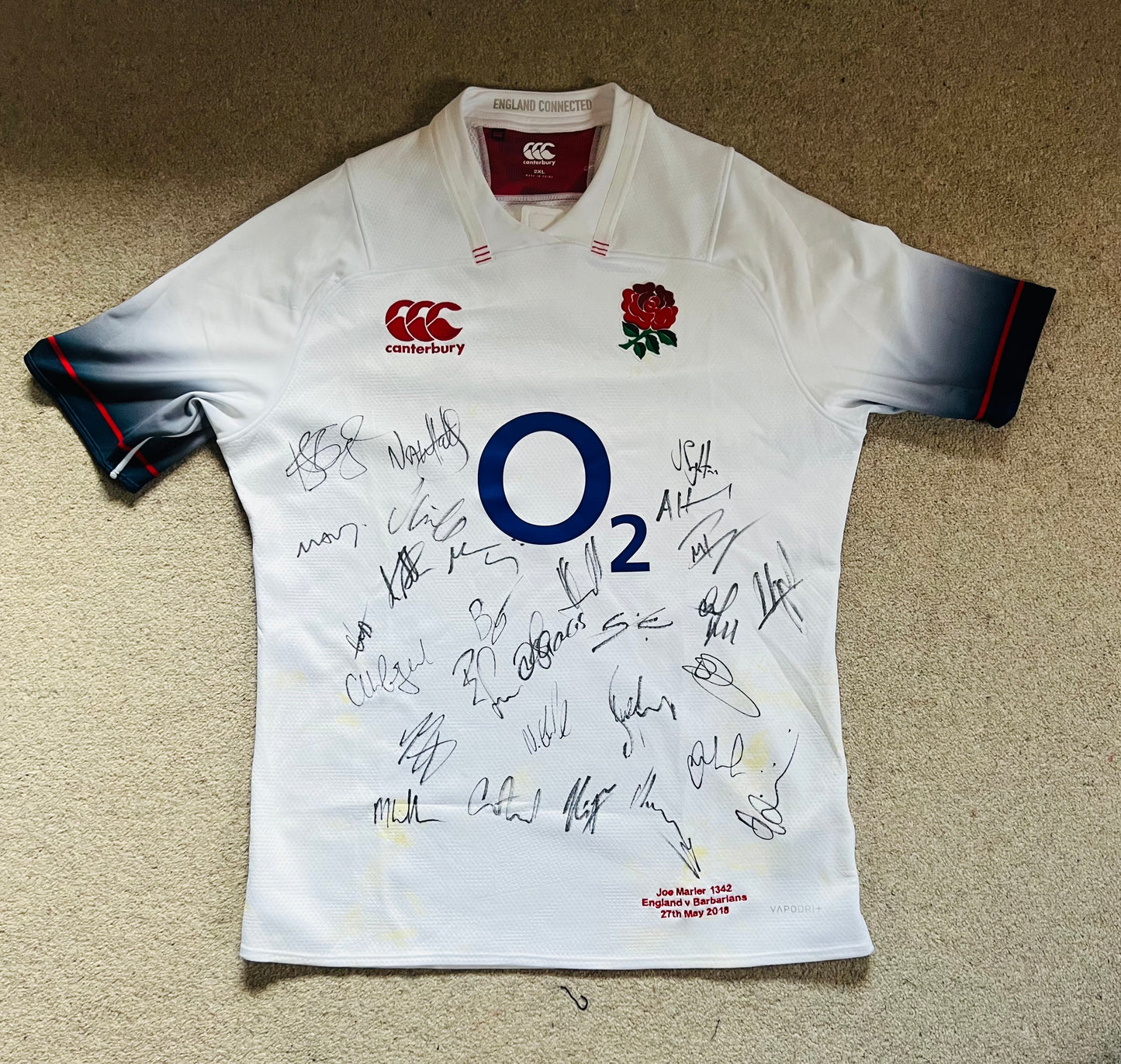 England Vs Barbarians shirt