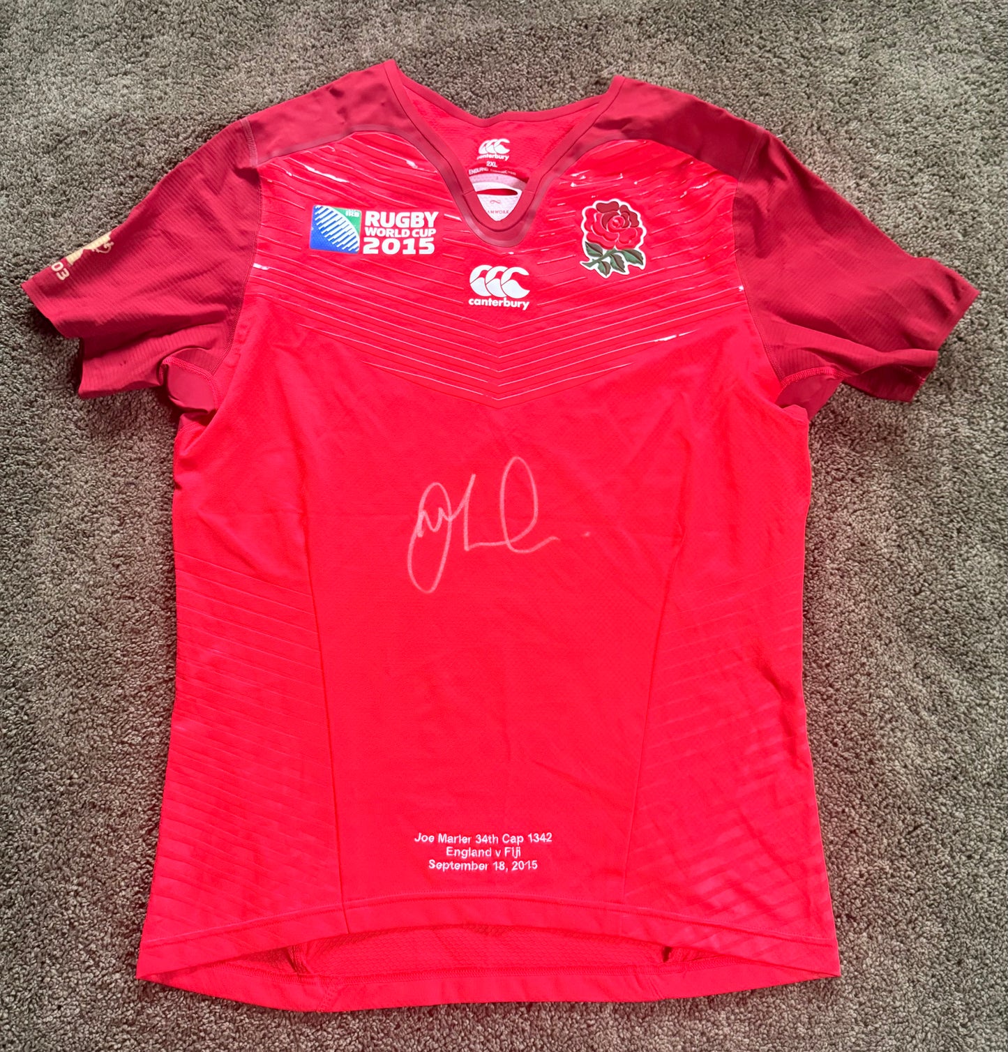England World Cup 2015 Shirt
