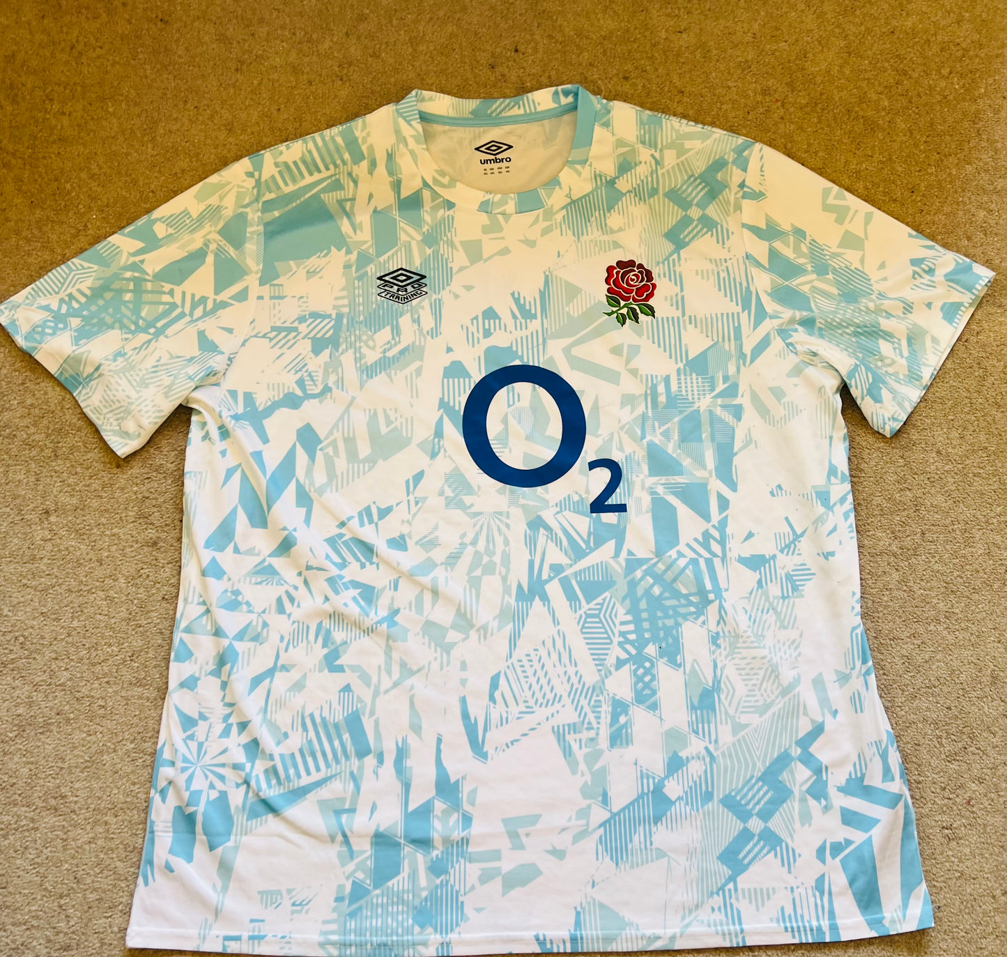 England Pre match warm up shirt