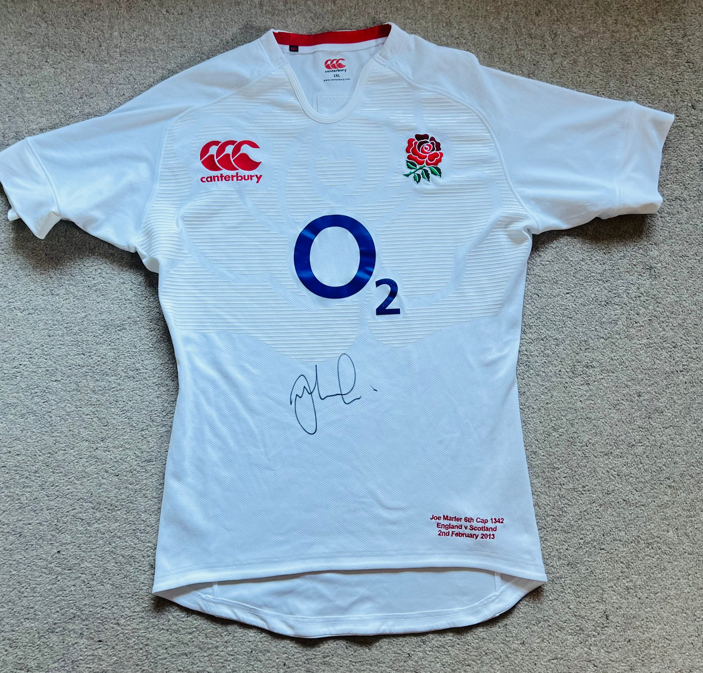 England Match Shirt